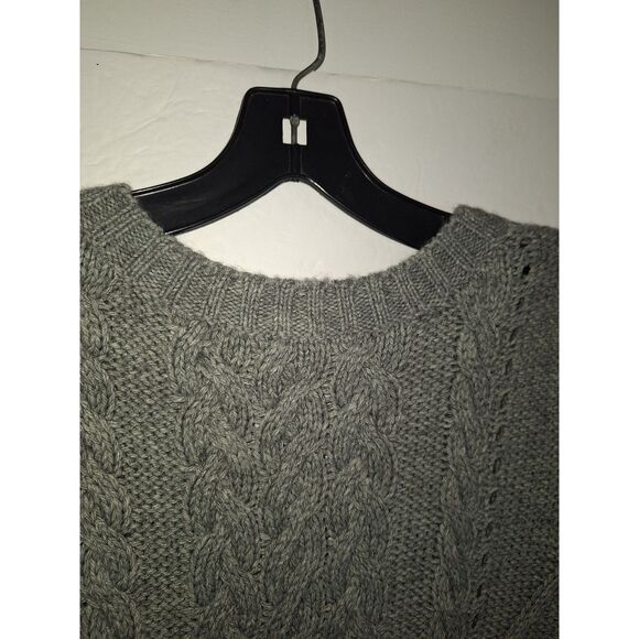 A Modern Soul Plus Sized Sweater Vest Wool Blend Academia Cable Knit 1X - Picture 7 of 8